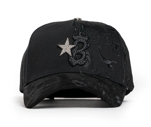 B STAR GRAFFITI BARBAS HATS