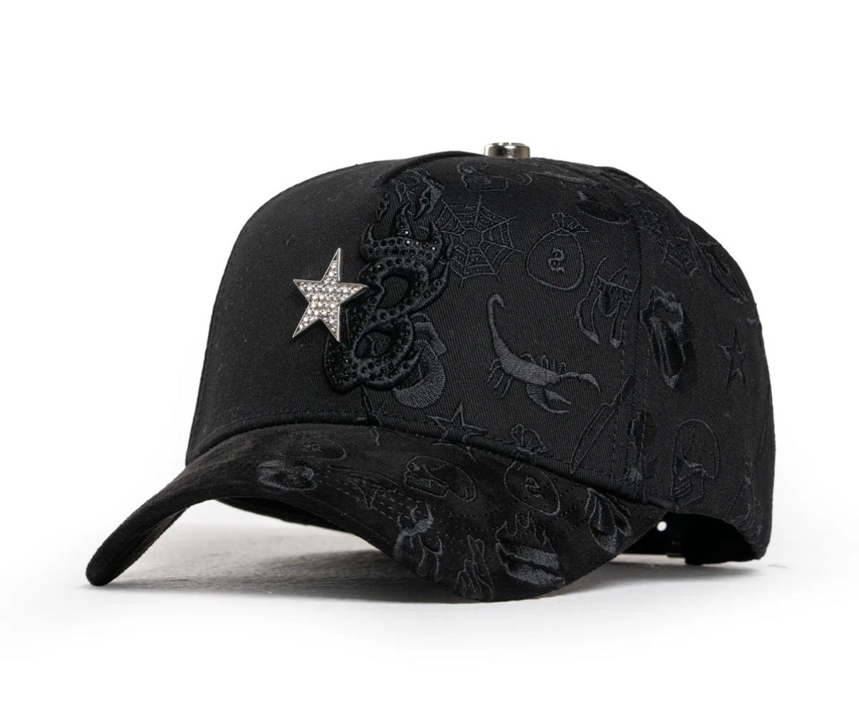B STAR GRAFFITI BARBAS HATS