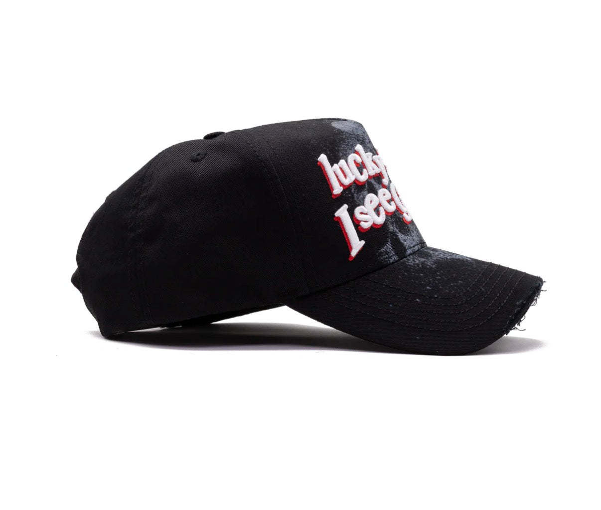 LUCKY ME I SEE GHOST Gallo Fino Hat