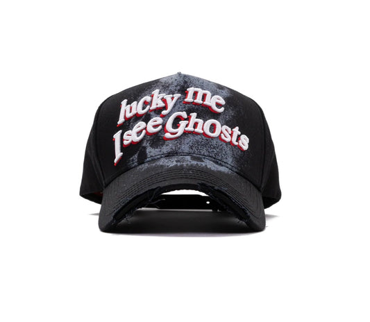 LUCKY ME I SEE GHOST Gallo Fino Hat