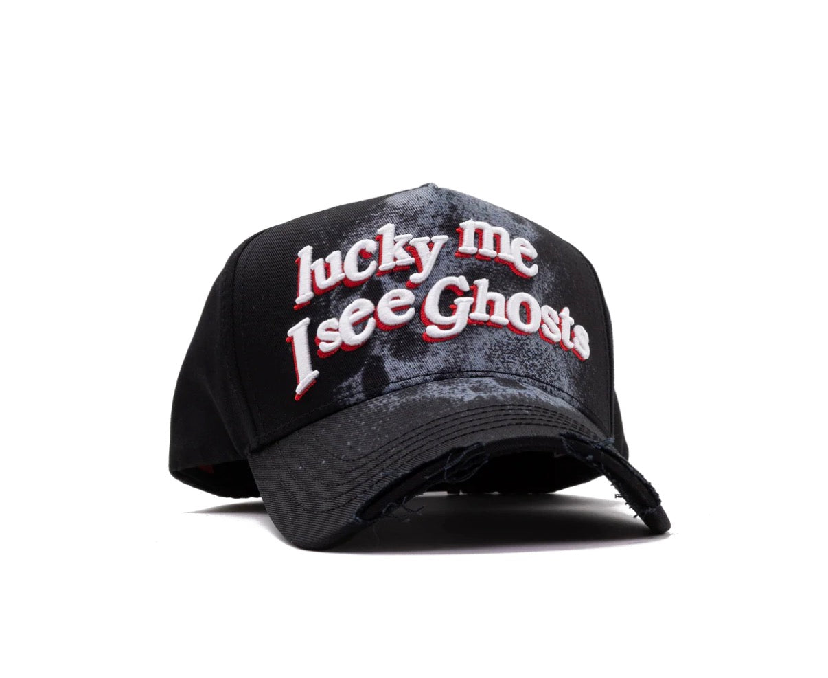 LUCKY ME I SEE GHOST Gallo Fino Hat