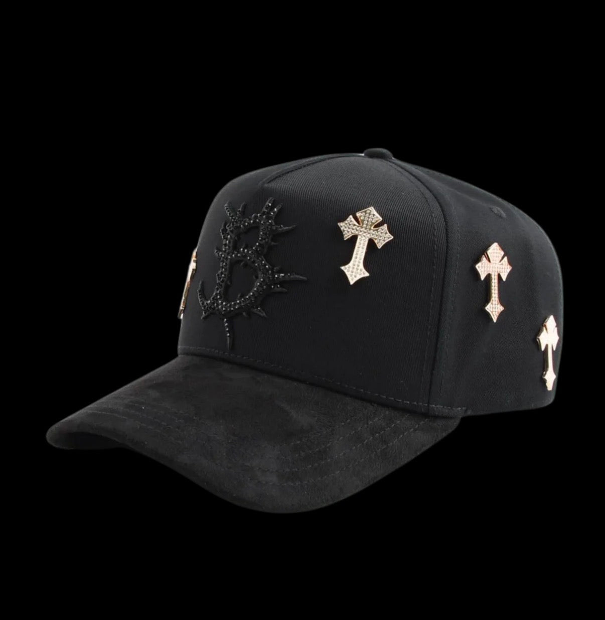 B CROSS (24K ROSE GOLD) Barbas Hats