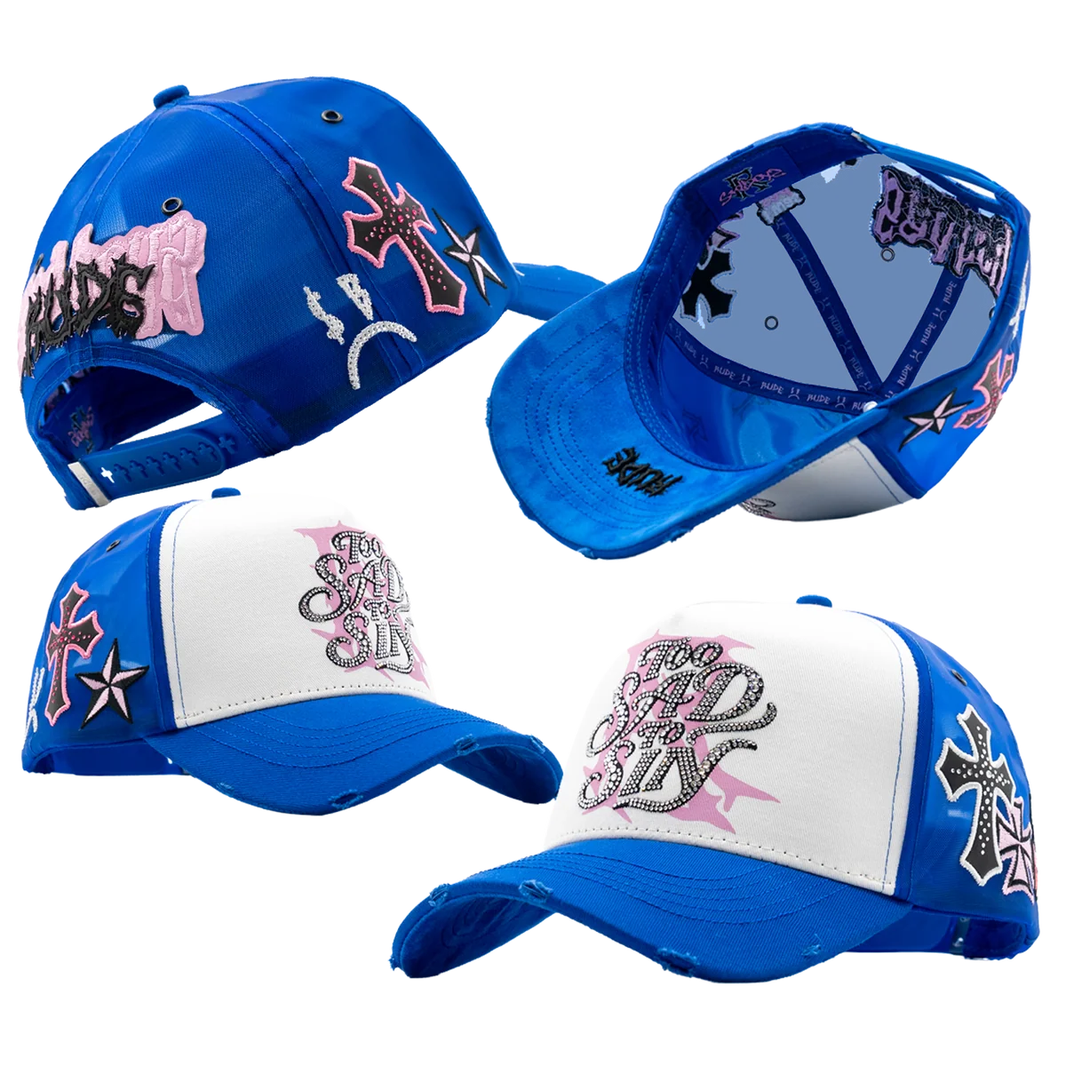 TO SAD TO SIN RUDE X SADBOYZ HAT