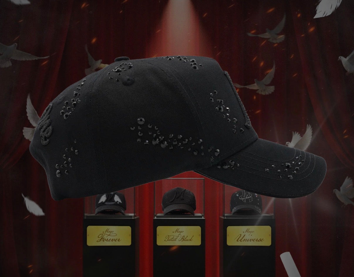 Mago Total Black 31 hats