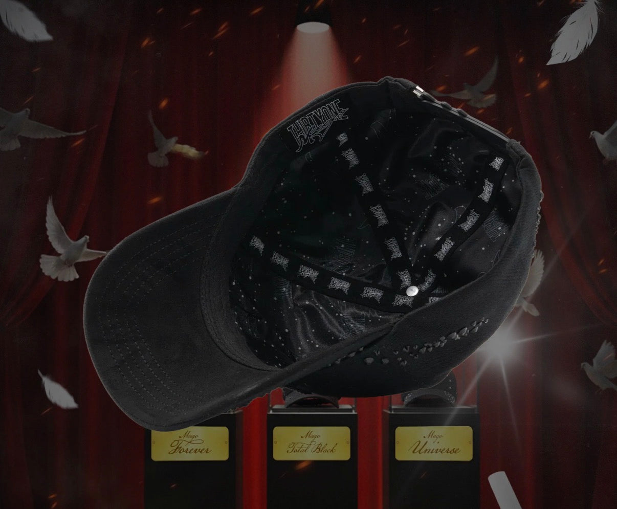 Mago Total Black 31 hats
