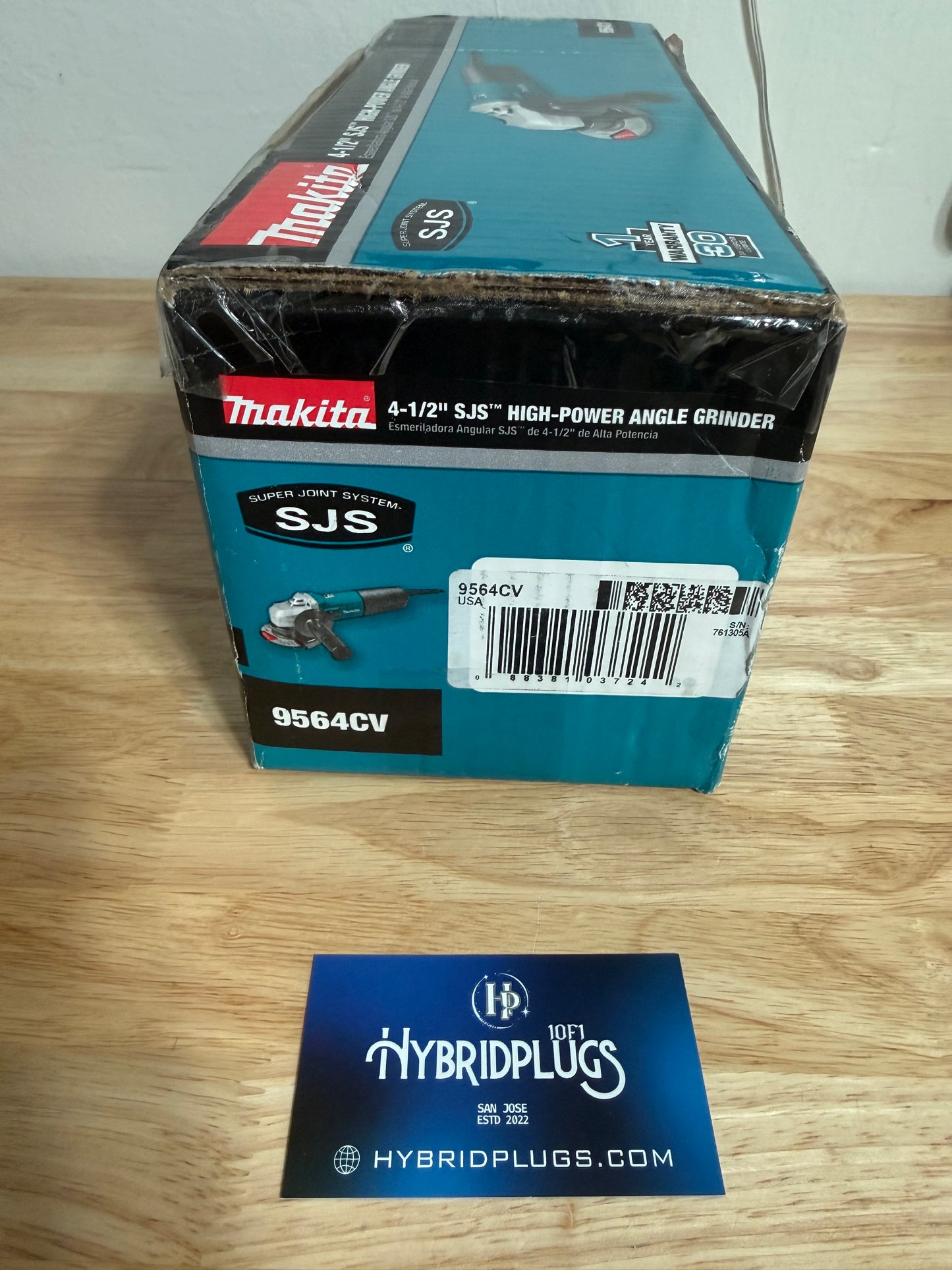 Makita 13 Amp 4-1/2 in. Corded SJS High-Power Angle Grinder