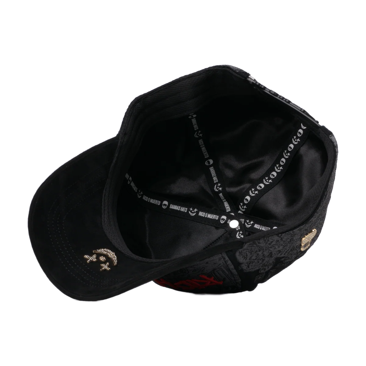 RICH OR DEAD BARBAS X RICO O MUERTO HATS