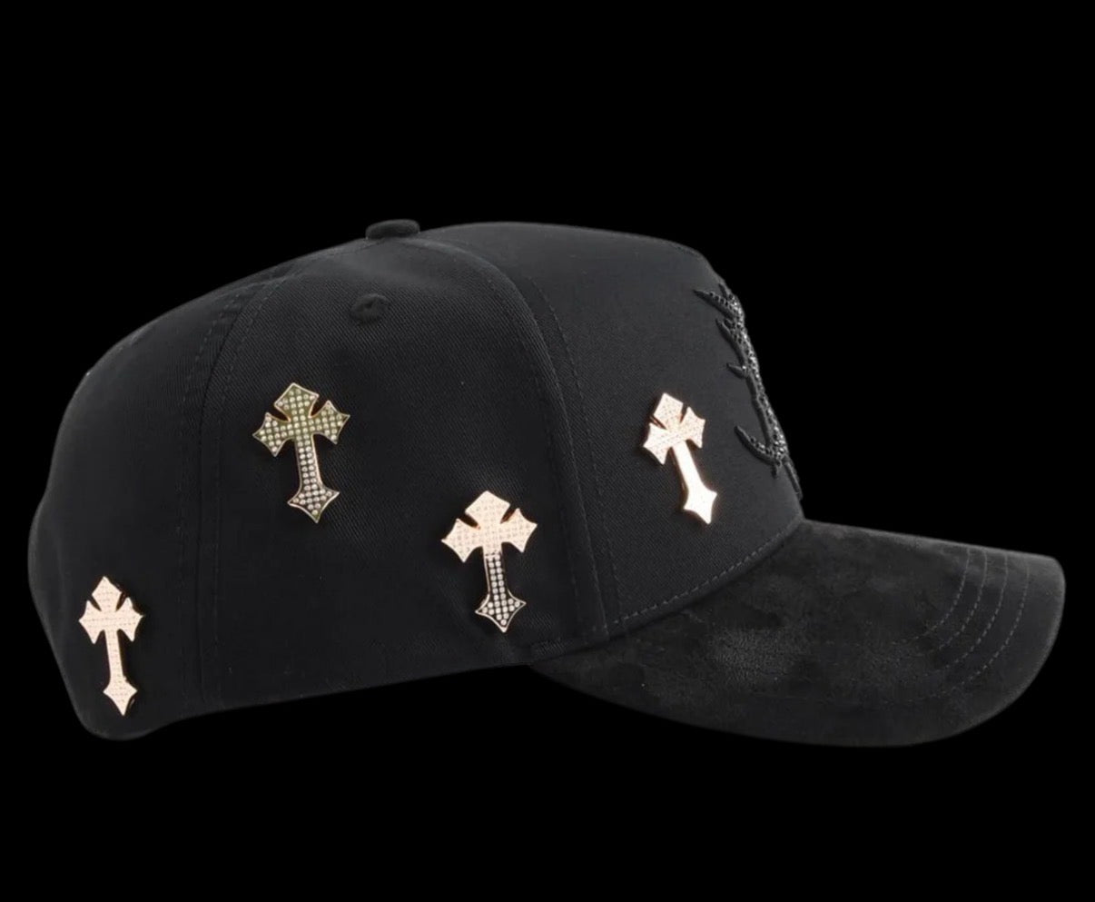 B CROSS (24K ROSE GOLD) Barbas Hats
