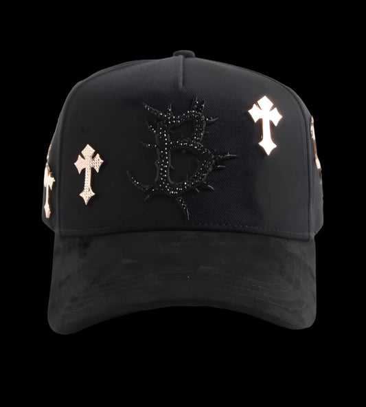 B CROSS (24K ROSE GOLD) Barbas Hats