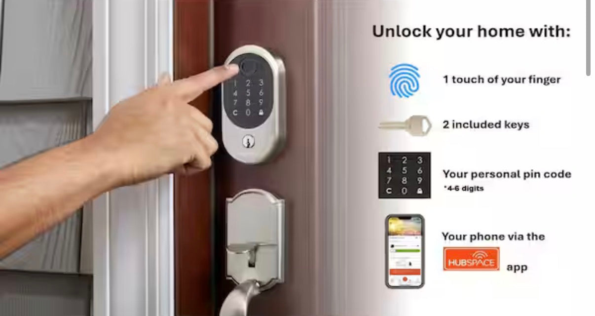 DEFIANT Fingerprint WIFI Deadbolt
